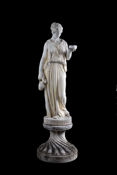 Scultura in Agglomerato di Pietra "ebe"