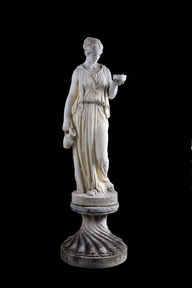 Scultura in Agglomerato di Pietra "ebe"
