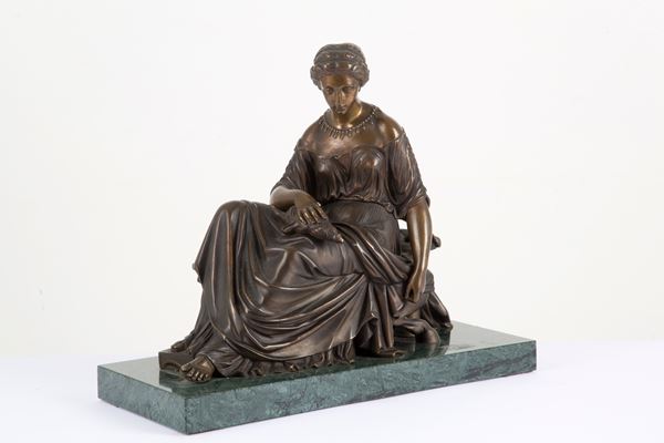 Small bronze sculpture "PENELOPE"