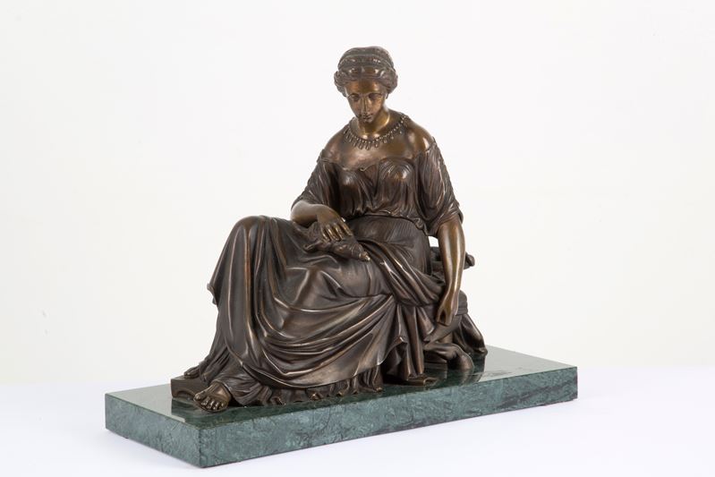 Piccola Scultura in Bronzo "penelope"