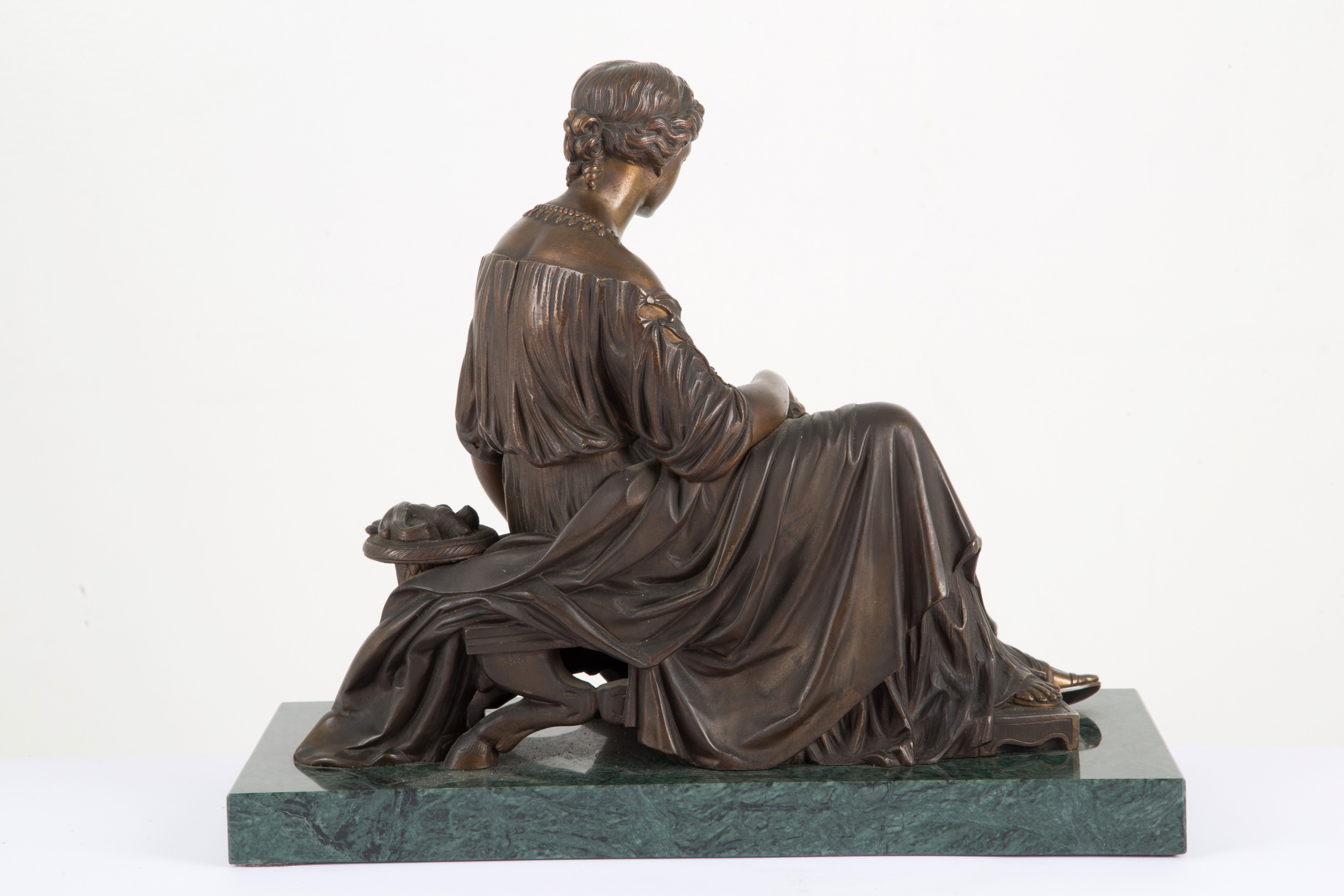 Piccola Scultura in Bronzo "penelope"