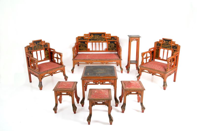 Salottino a Chinoiserie