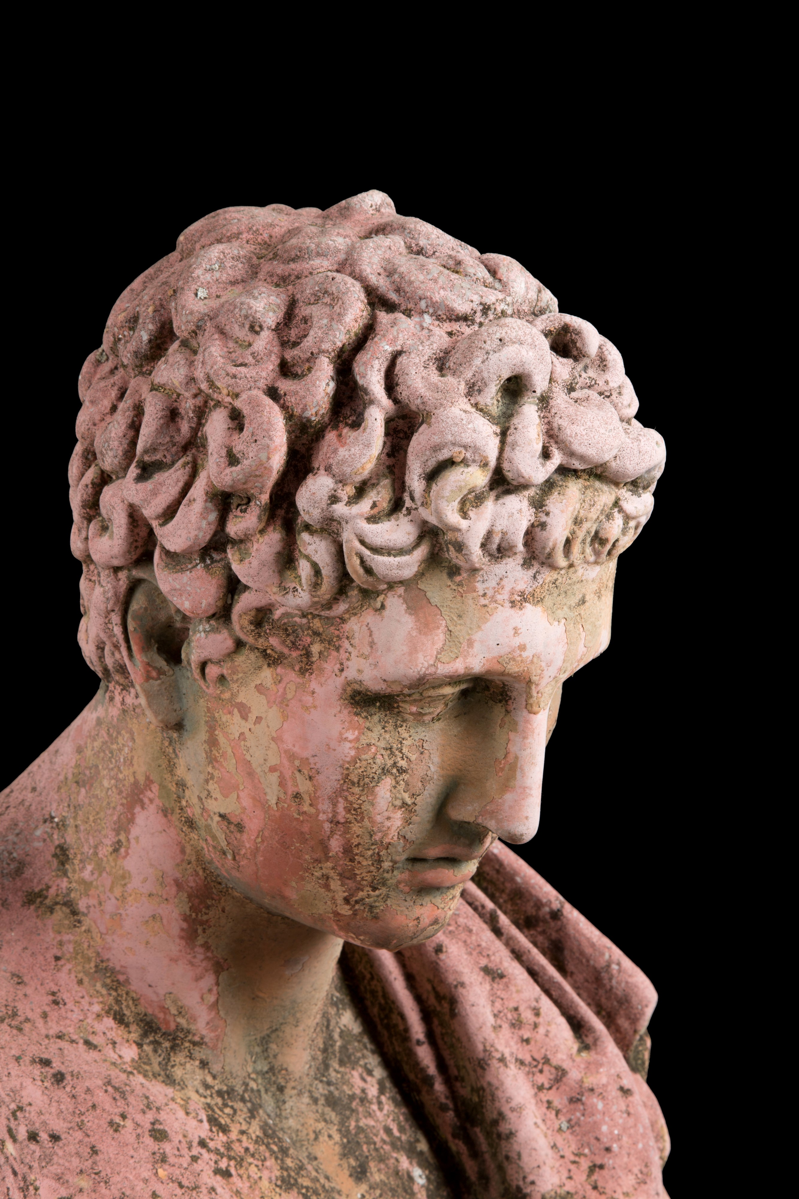 Scultura "busto di Antinoo"