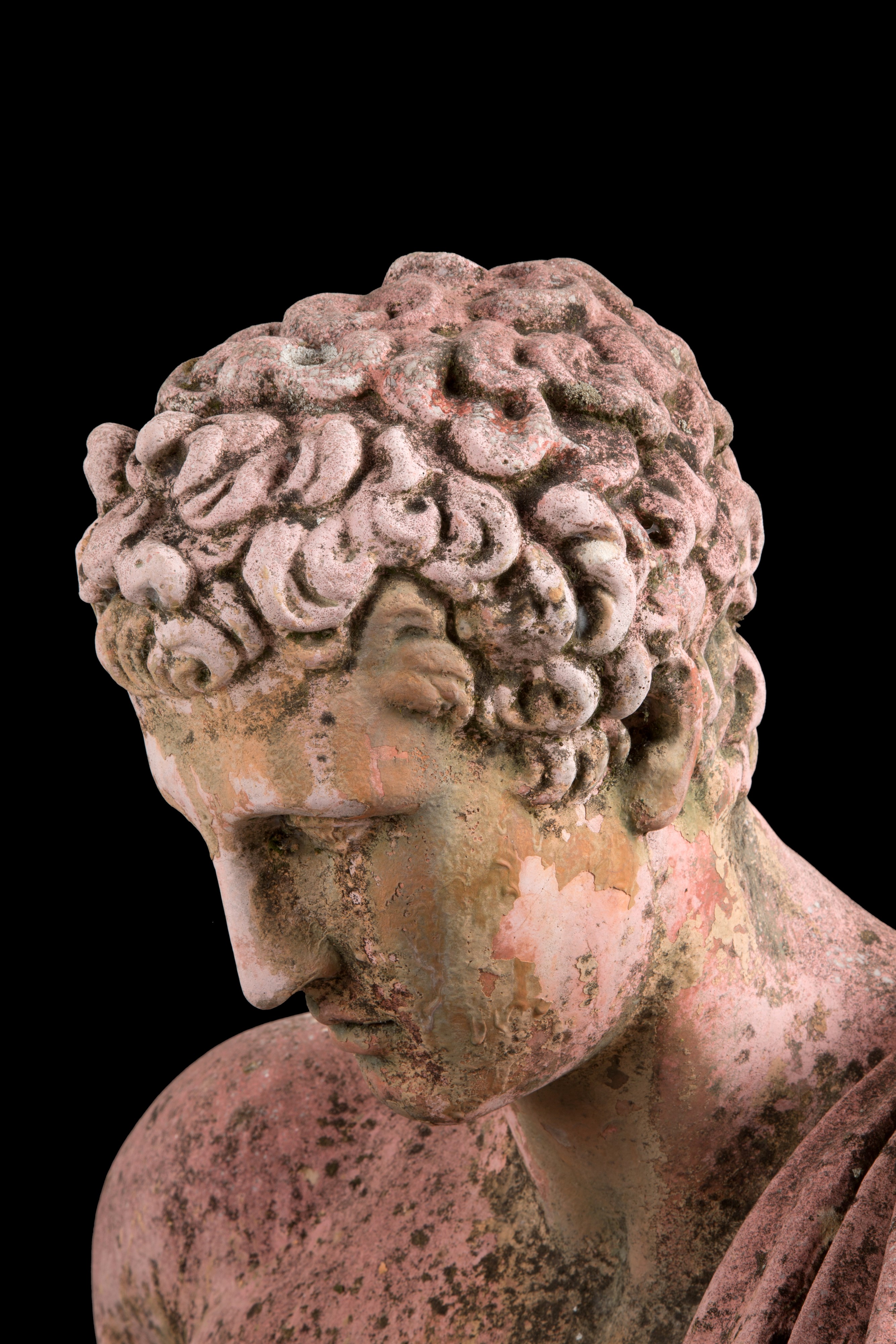 Scultura "busto di Antinoo"