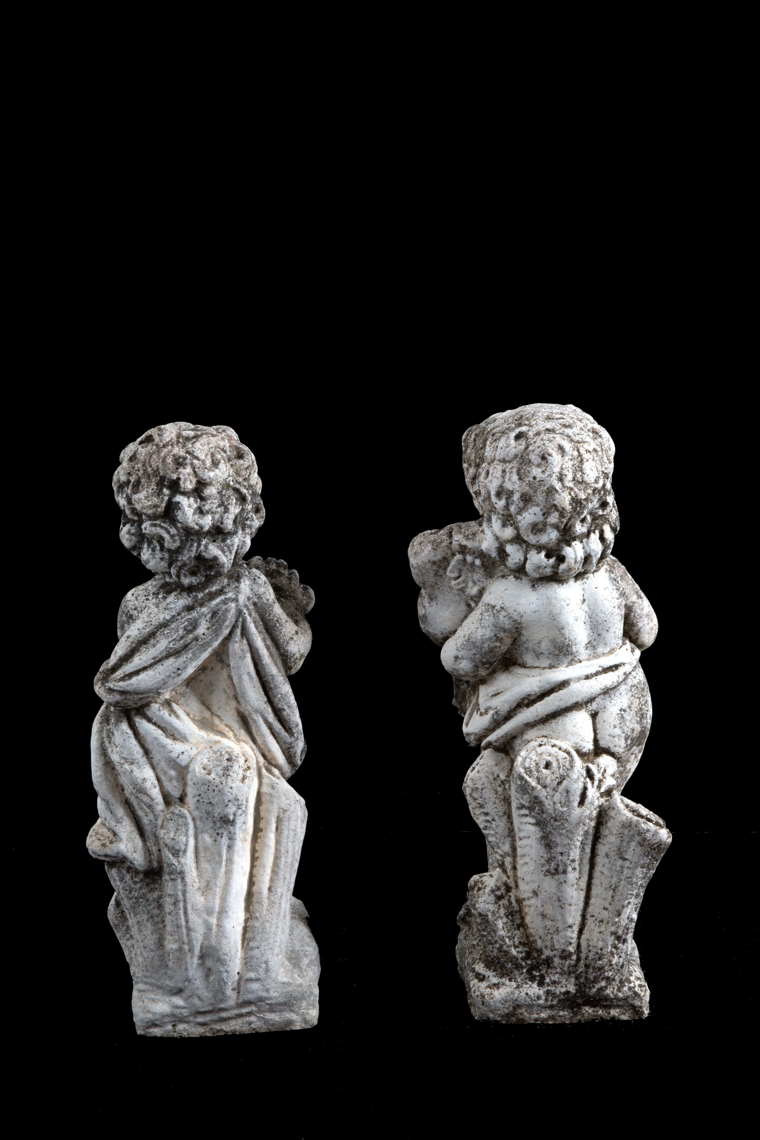 Quattro Sculture "putti Musicanti"