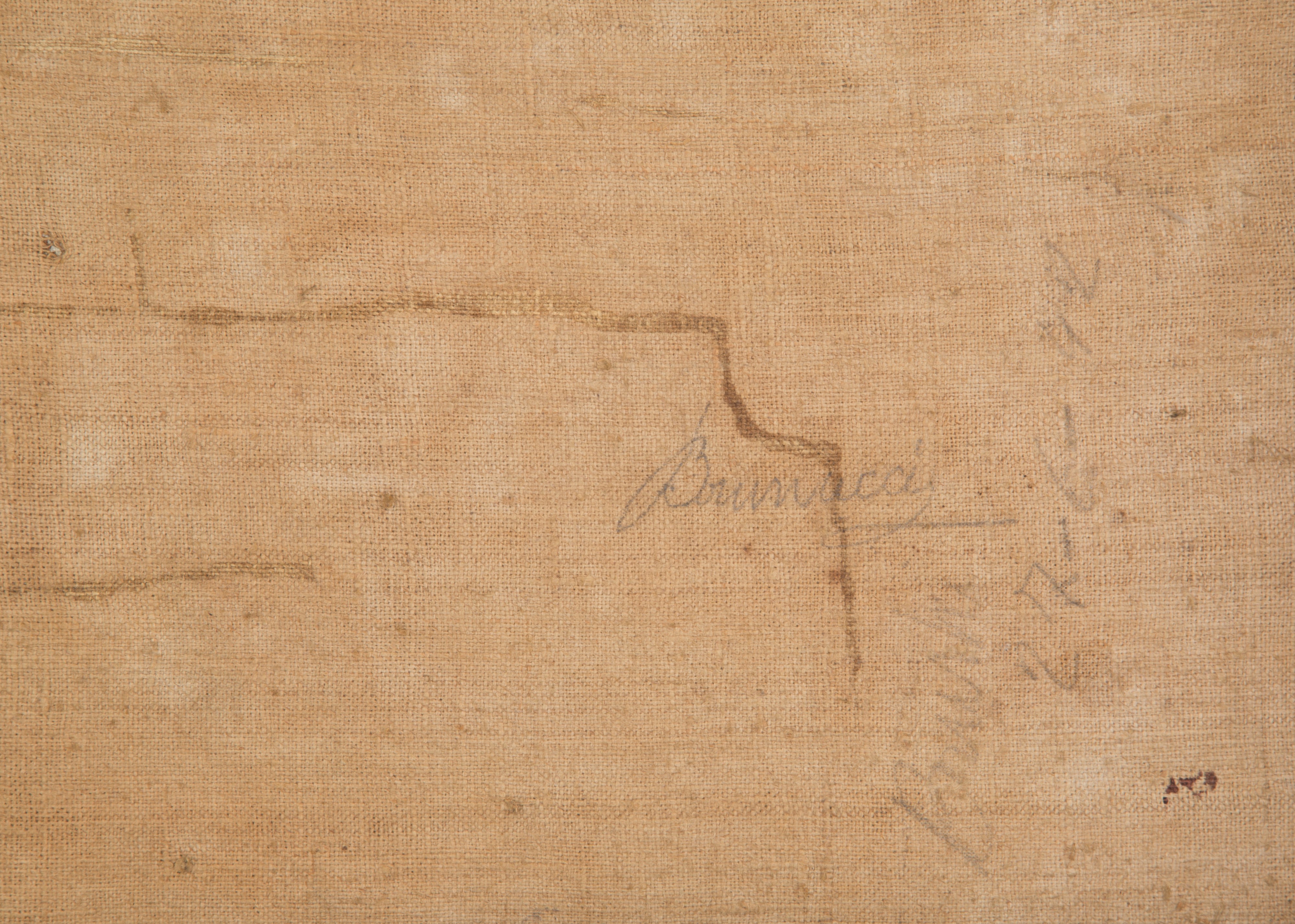Arturo Ferrari - Dipinto "scorcio di Via Verziere, Milano"