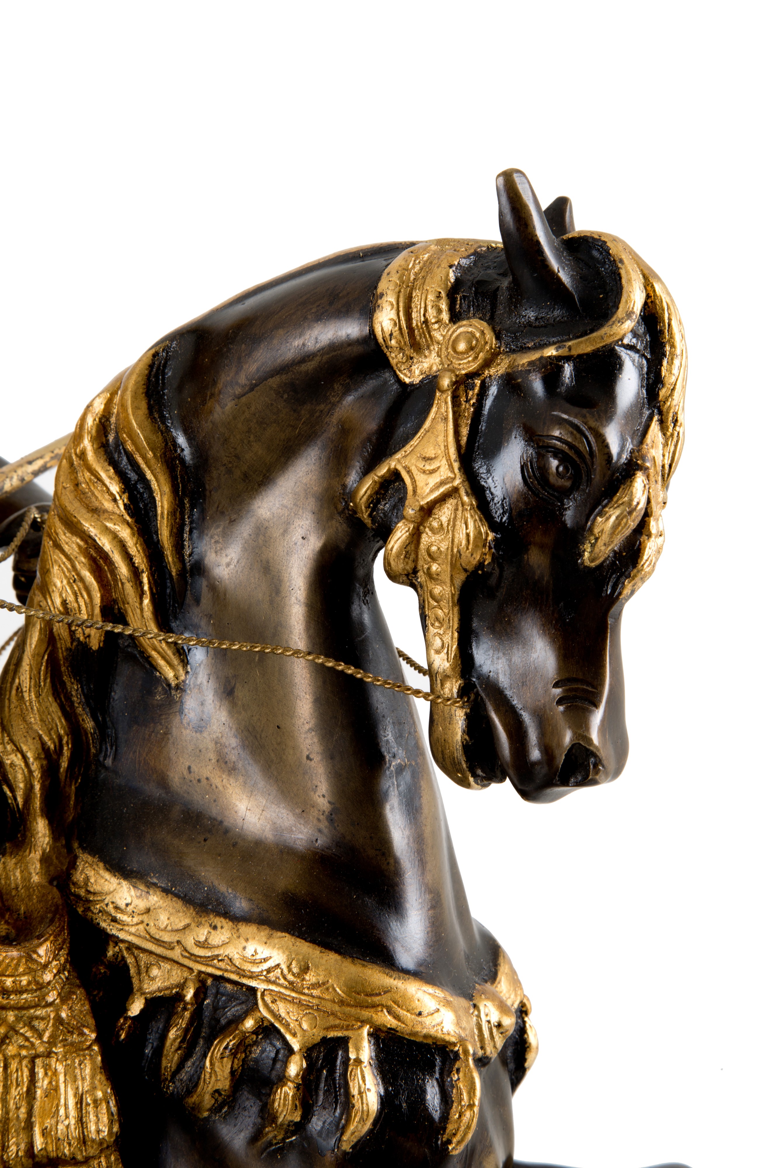 Scultura in Bronzo "cavaliere Orientale"