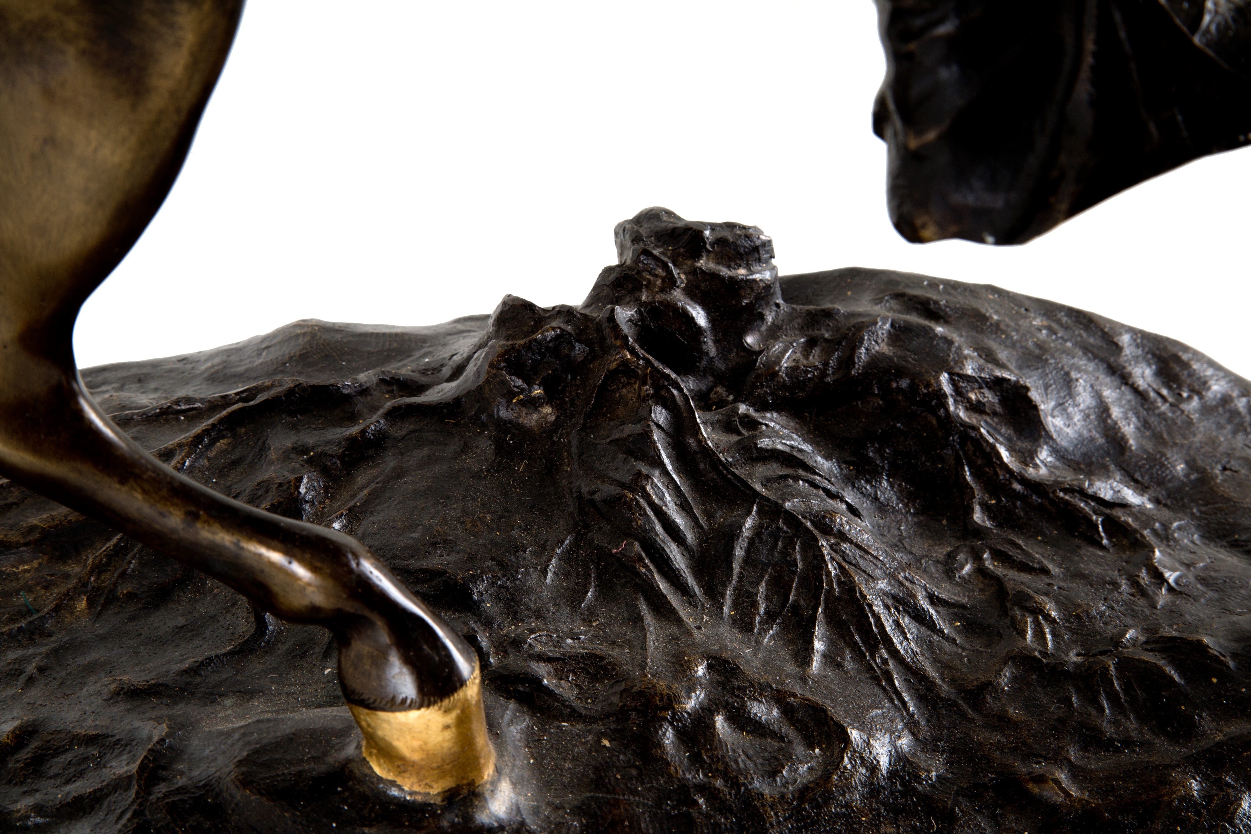 Scultura in Bronzo "cavaliere Orientale"