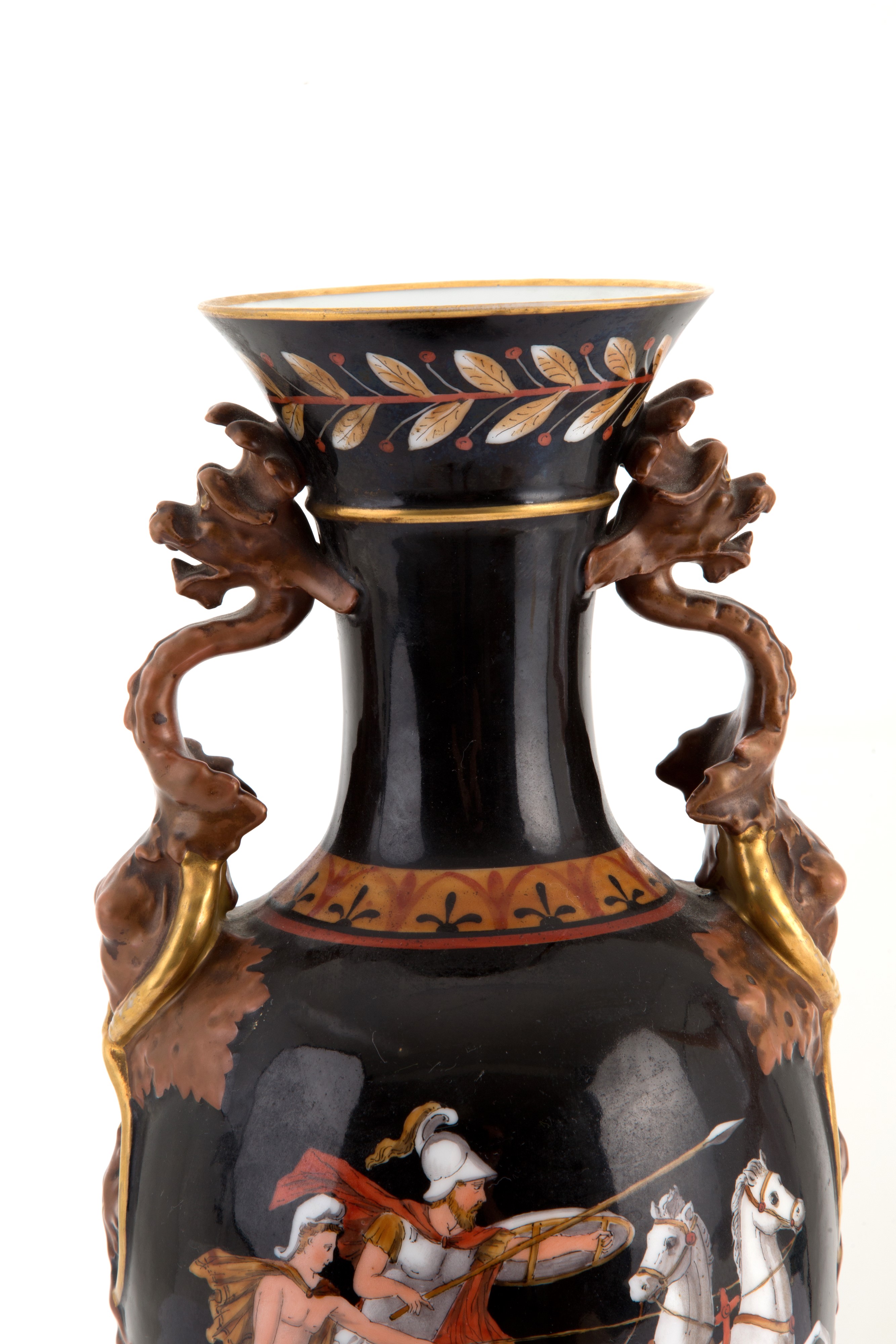 Vaso "biga Romana". Ginori