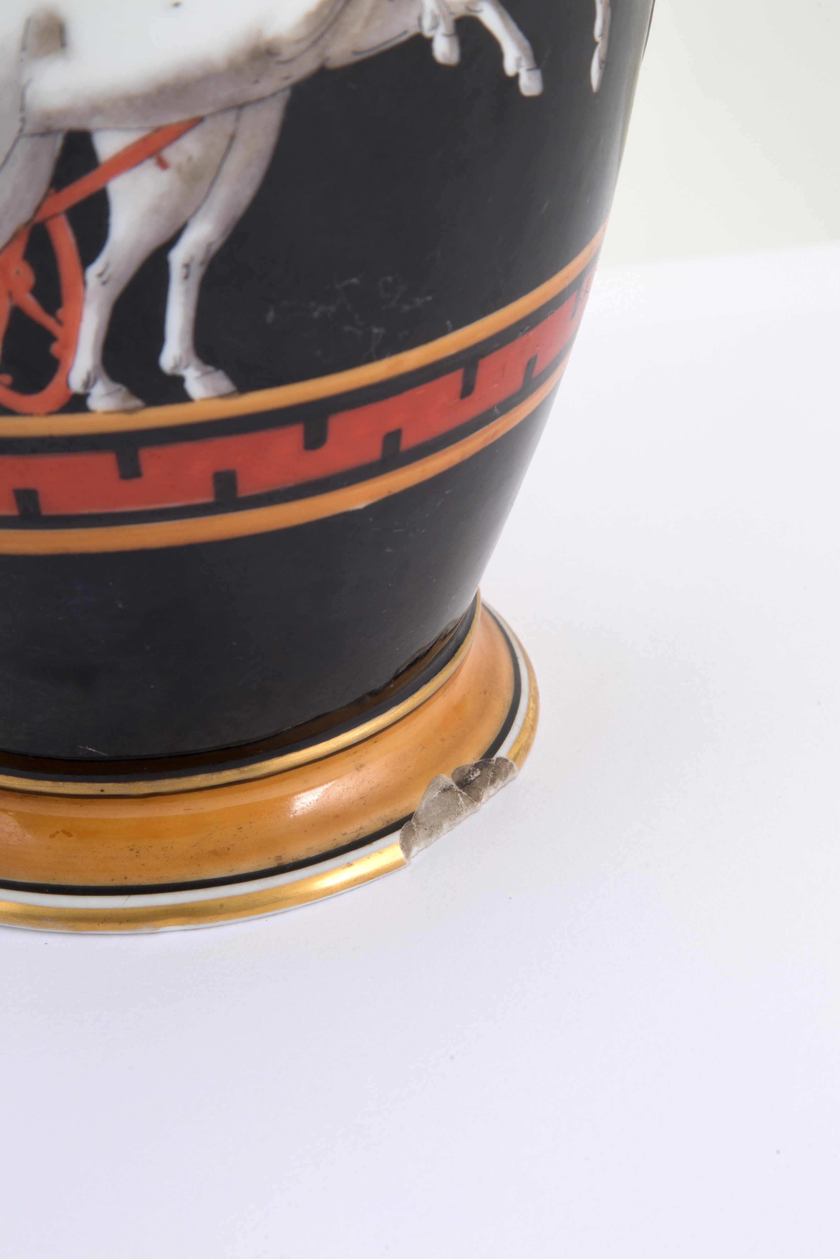 Vaso "biga Romana". Ginori