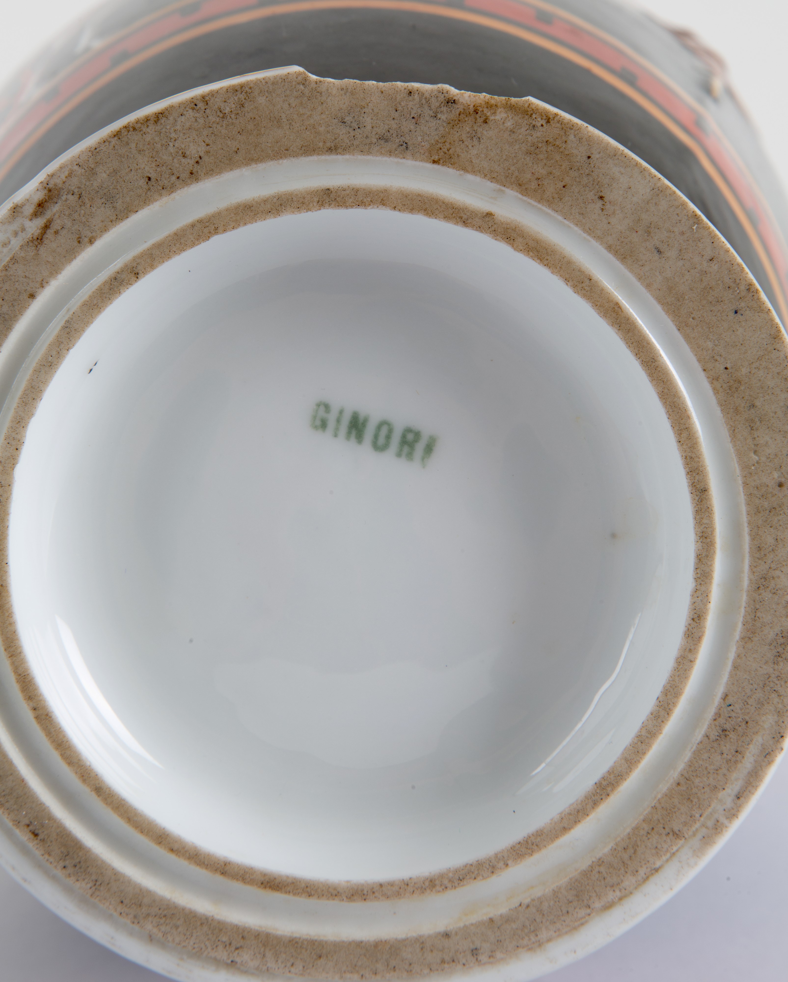 Vaso "biga Romana". Ginori