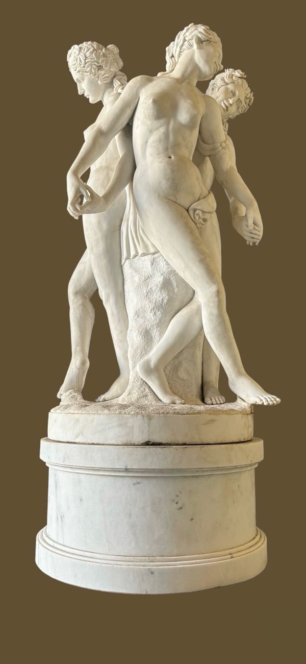 Scultura "LE TRE GRAZIE"  - Asta MILANO DECOR - Antiques, Fine Art, Carpets & Design Auction (n. 99) - Viscontea Casa d'Aste