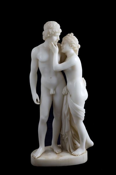 Scultura "venere e Adone"