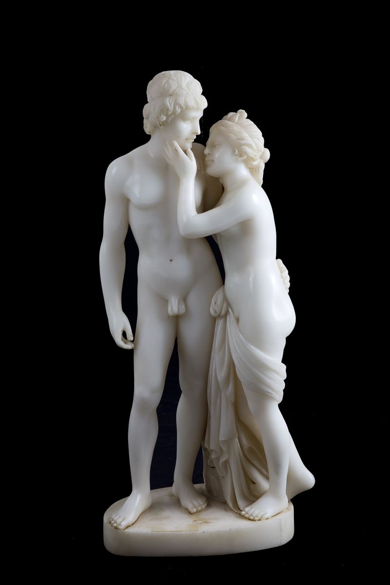 Scultura "venere e Adone"