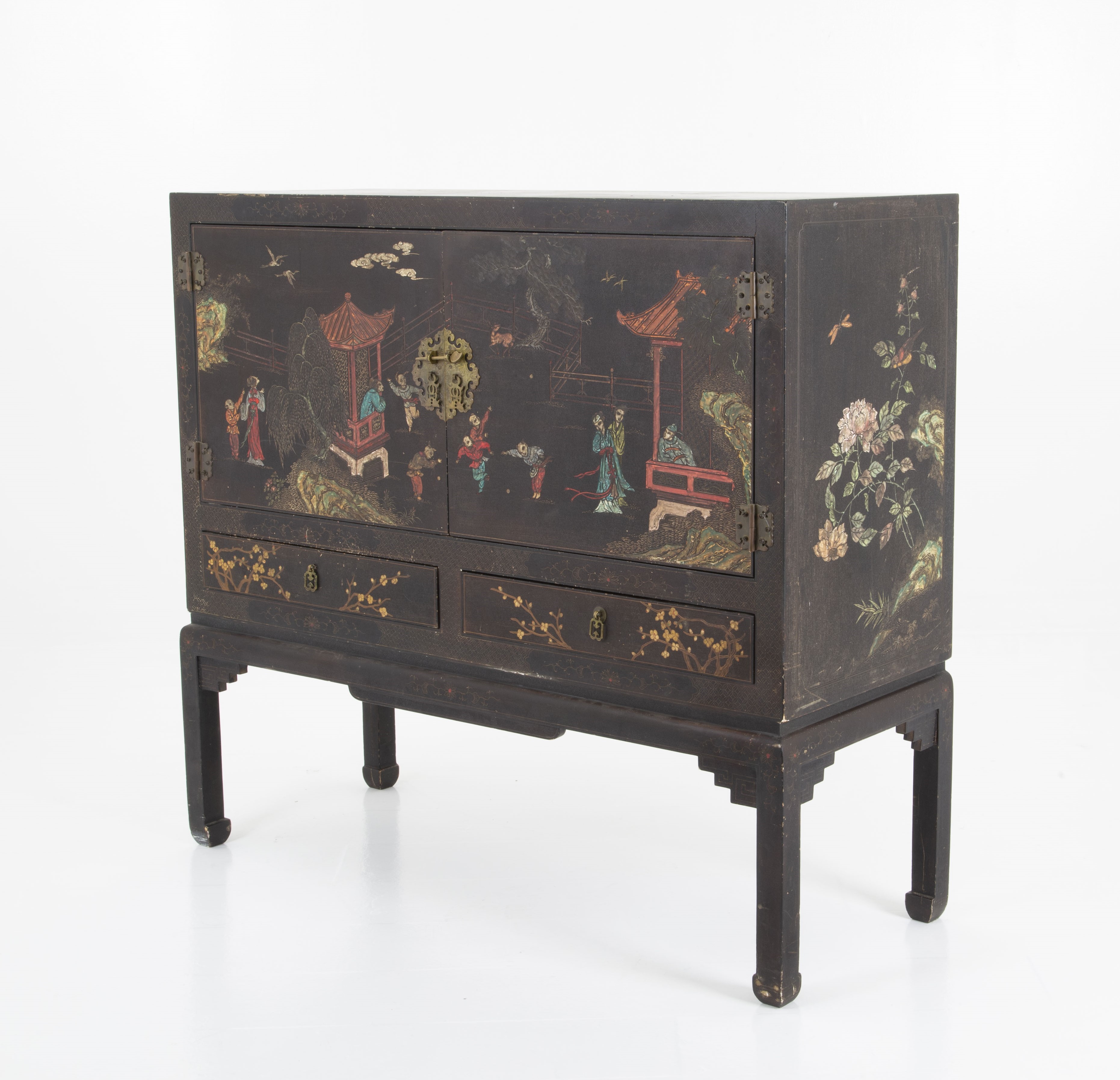 Mobile Laccato a Chinoiserie