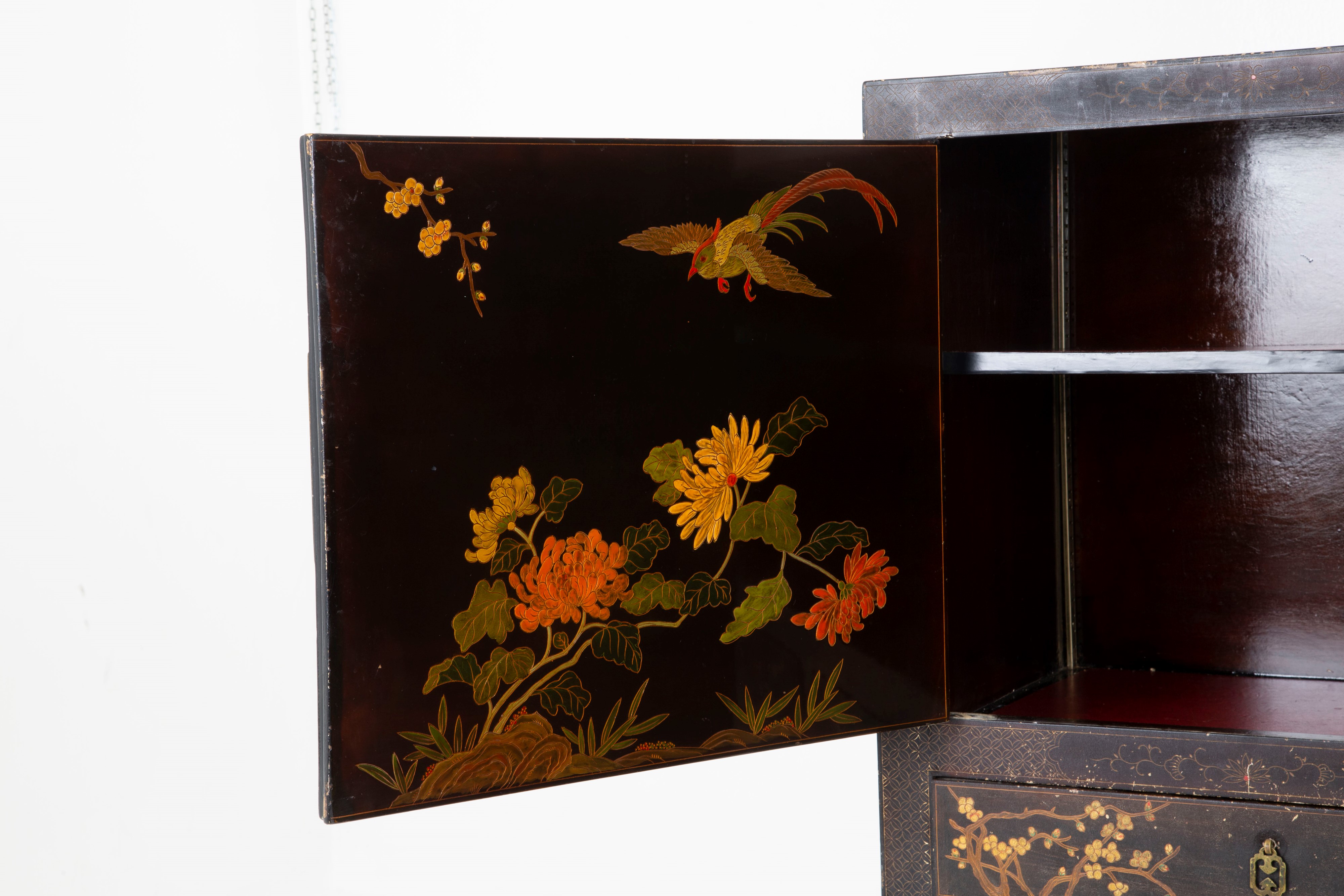 Mobile Laccato a Chinoiserie