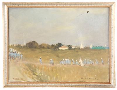 Dipinto "i Bambini della Colonia"