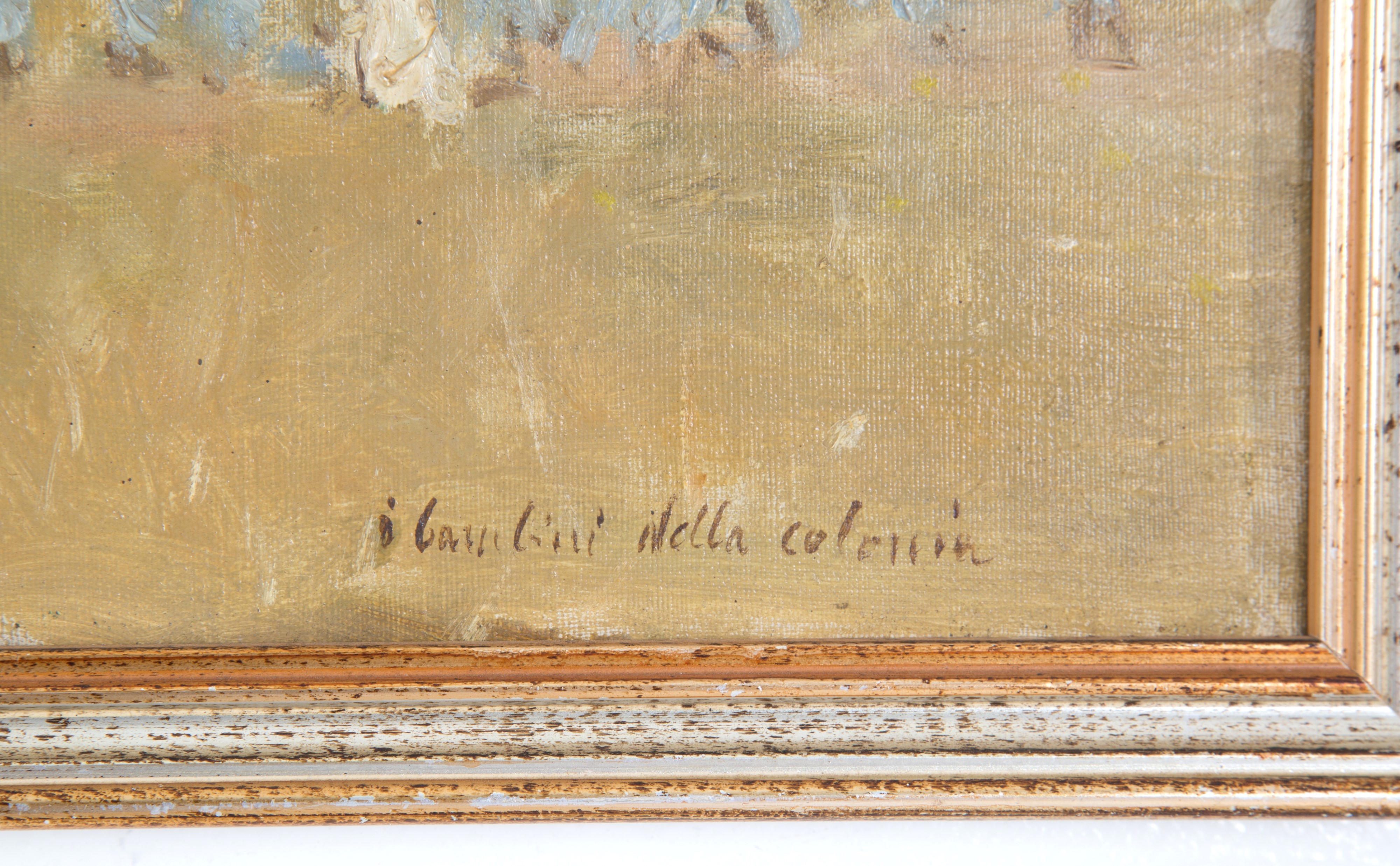 Renato Vernizzi - Dipinto "i Bambini della Colonia"