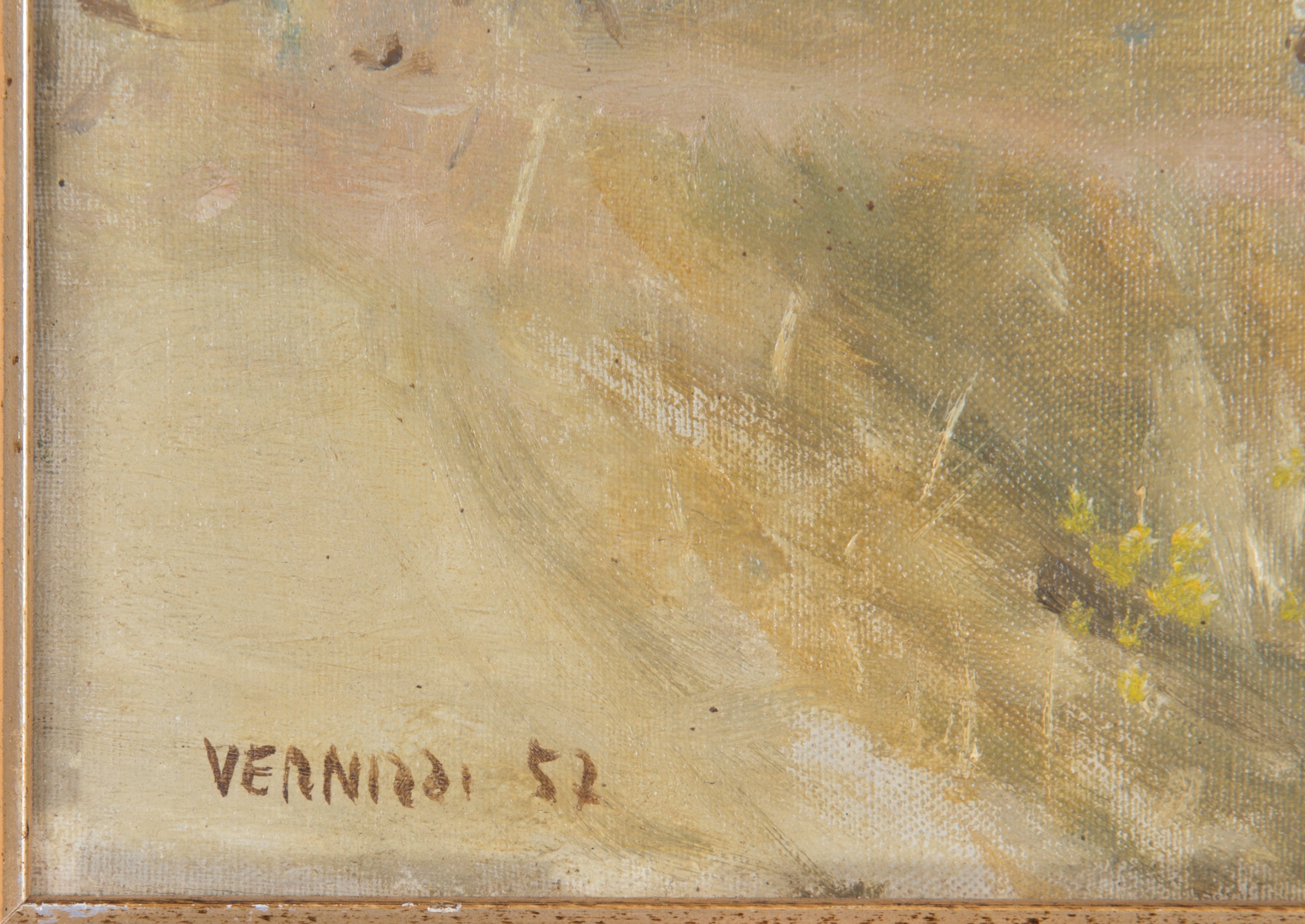 Renato Vernizzi - Dipinto "i Bambini della Colonia"