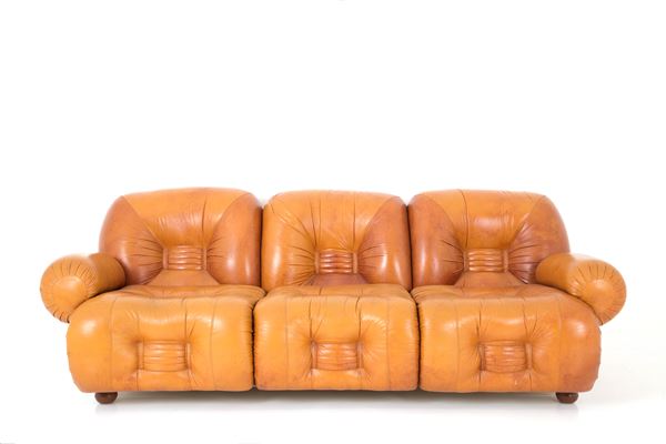 Leather sofa