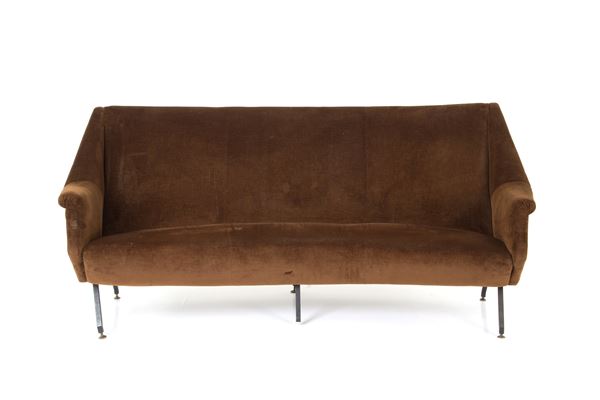 Velvet sofa