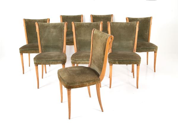 Eight chairs