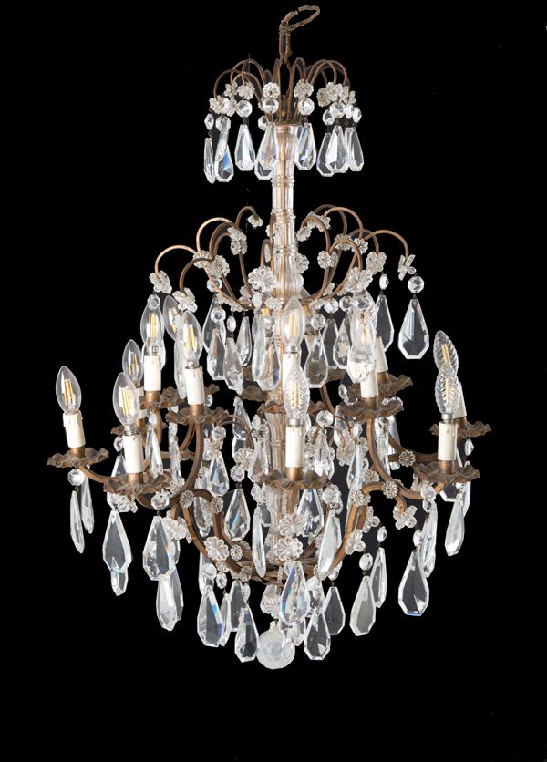 Sixteen light chandelier