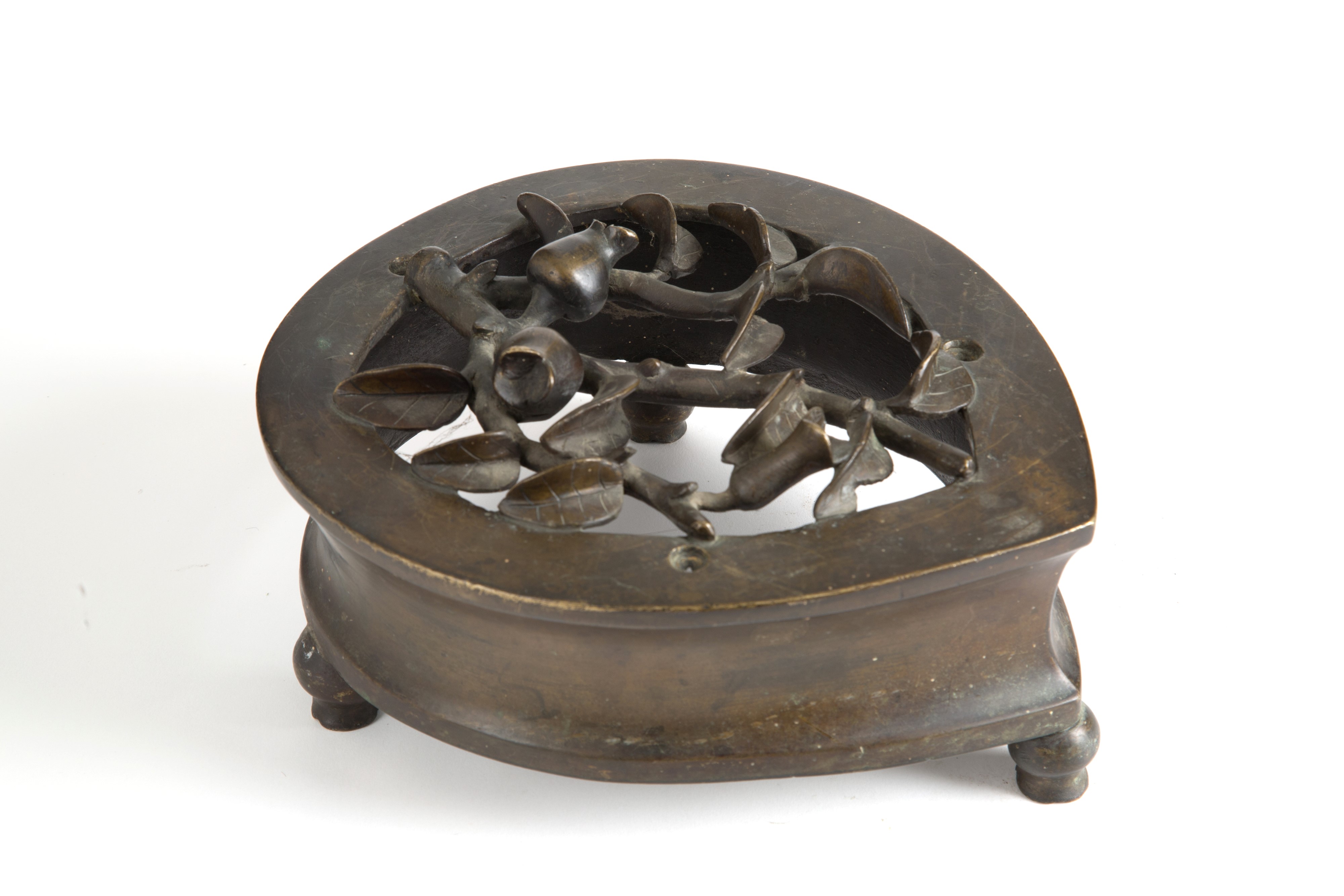 Importante bruciaprofumi in bronzo