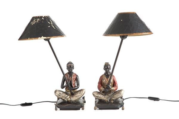 Pair of table lamps