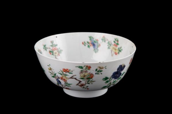 Floral porcelain bowl