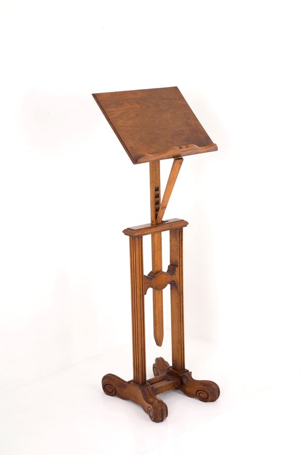 Walnut lectern