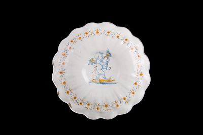 Crespina in Maiolica con Angioletto