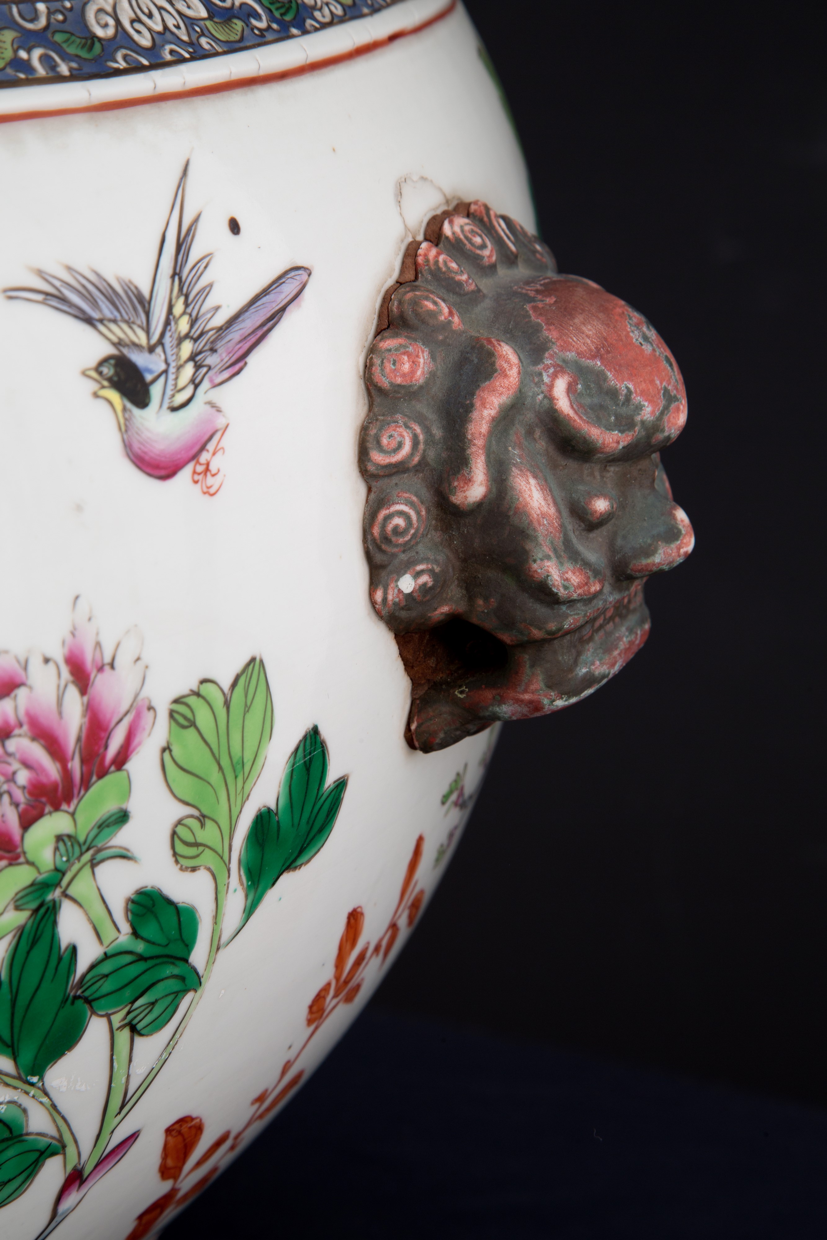 Grande cachepot Famiglia Rosa