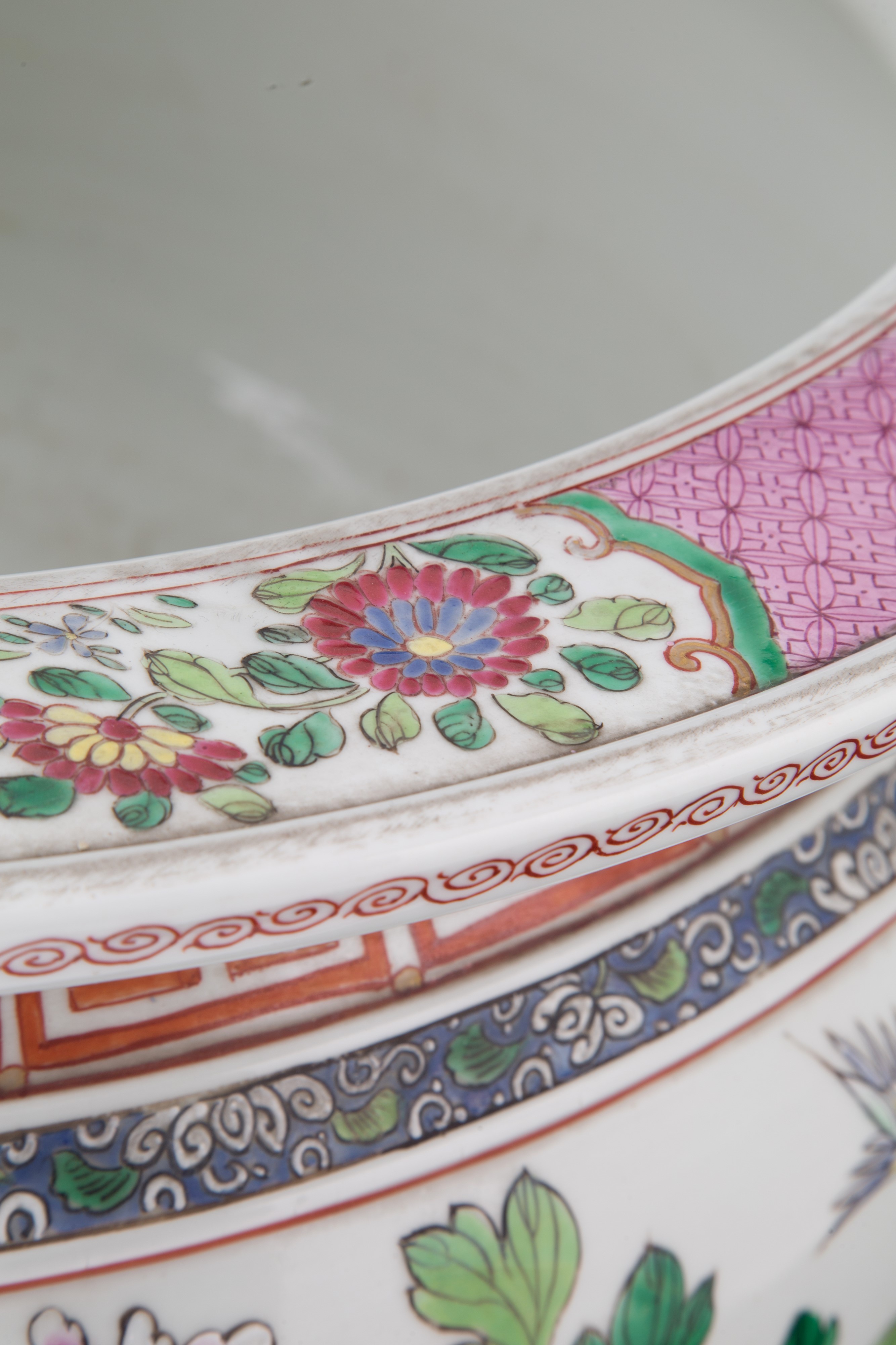 Grande cachepot Famiglia Rosa