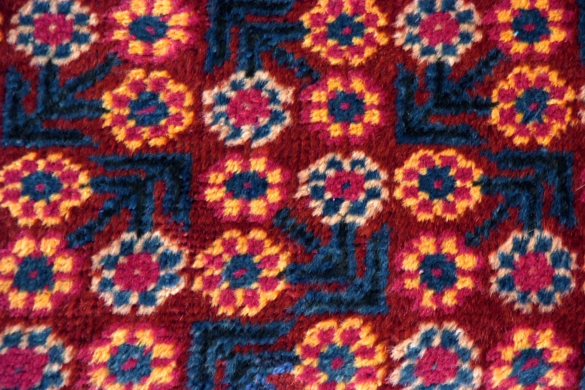 Tappeto Khotan. Turkestan Orientale