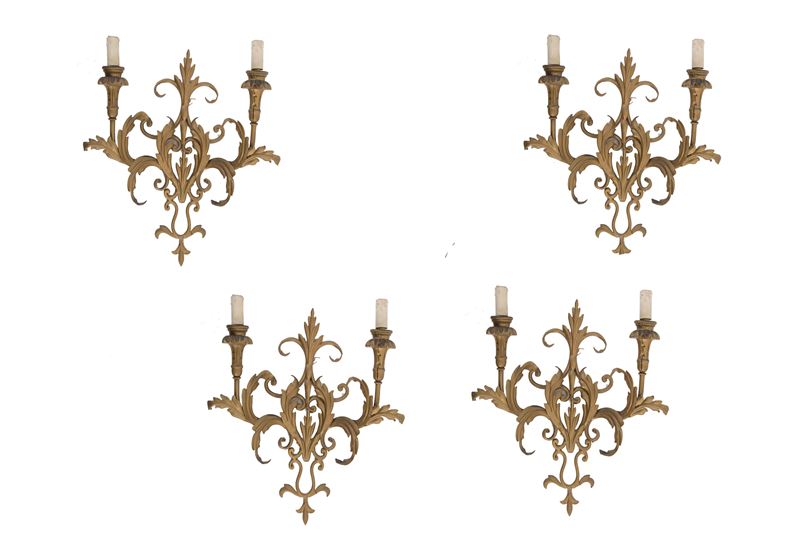 Quattro Applique Due Luci