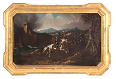 Dipinto "battaglia"