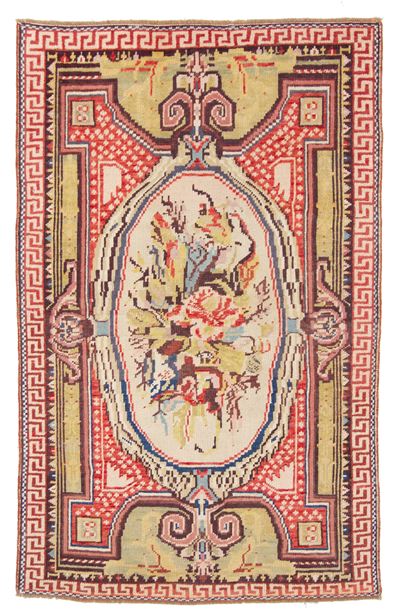 Tappeto Ghiordes Disegno Gol Farang. Anatolia
