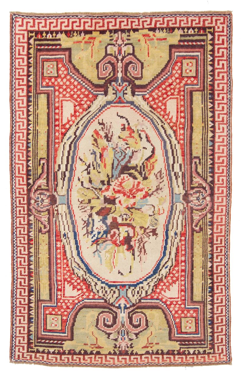Tappeto Ghiordes Disegno Gol Farang. Anatolia