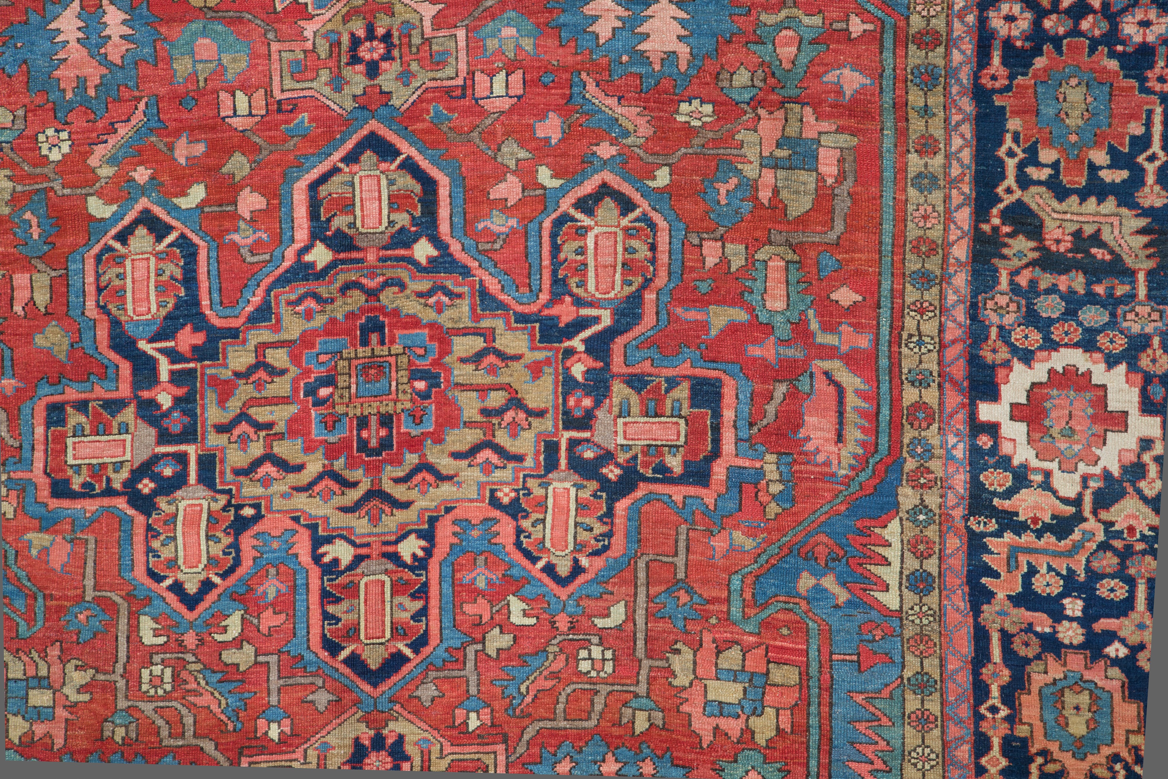 Tappeto Heriz Serapi. Persia