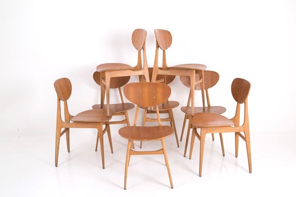 CEES BRAAKMAN - Eight Scandinavian Chairs