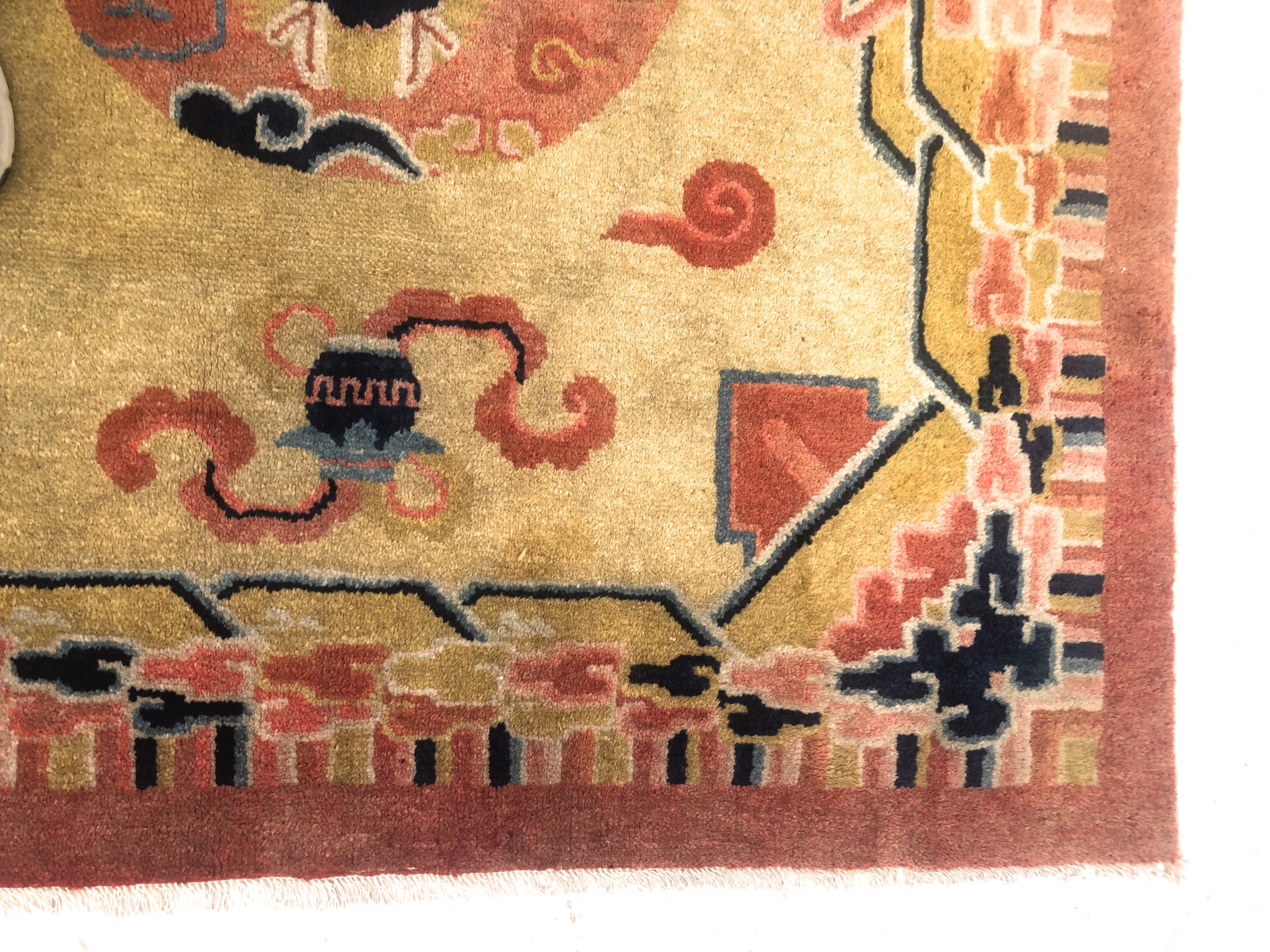 Tappeto Pekino. Cina