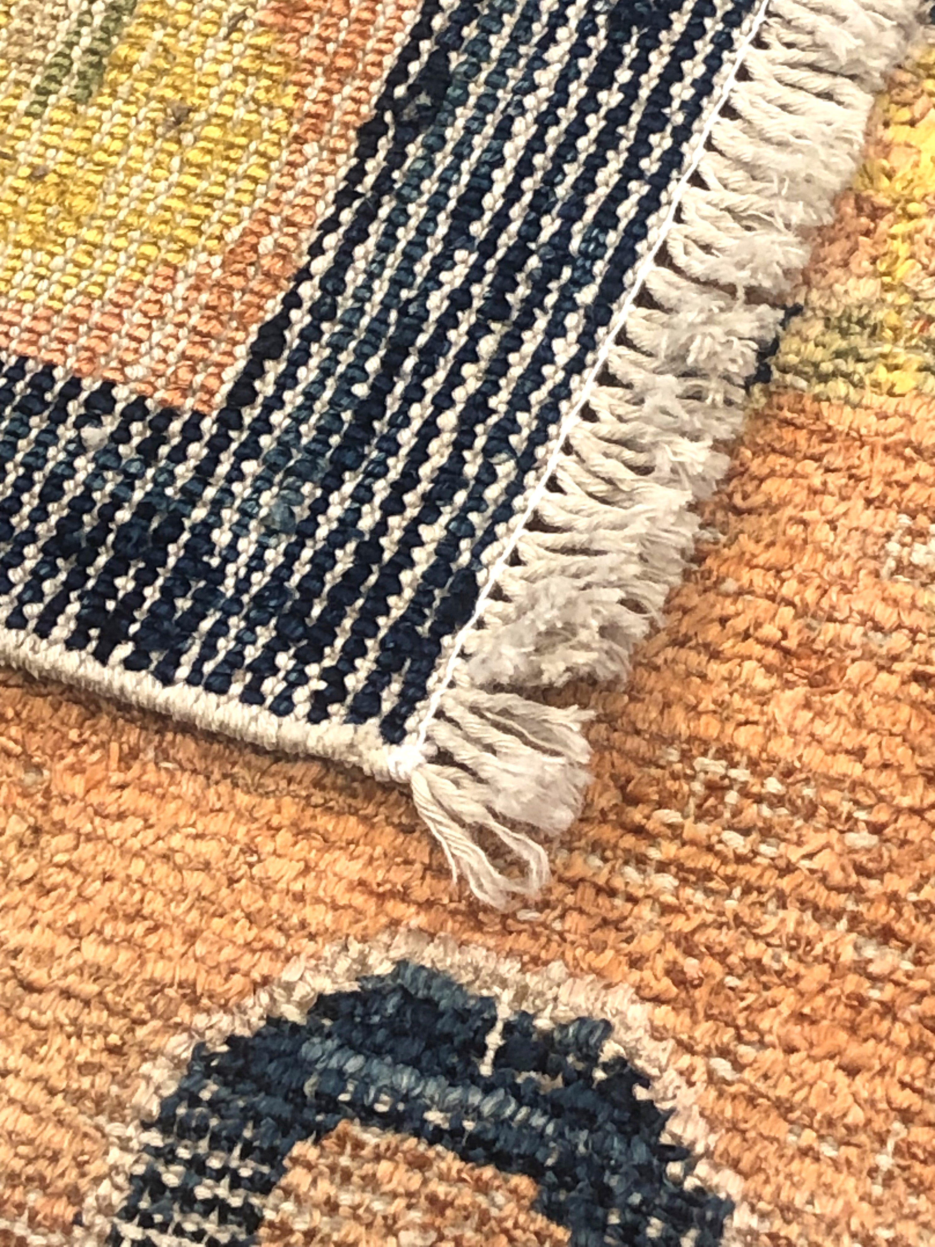 Tappeto Pekino in seta. Cina