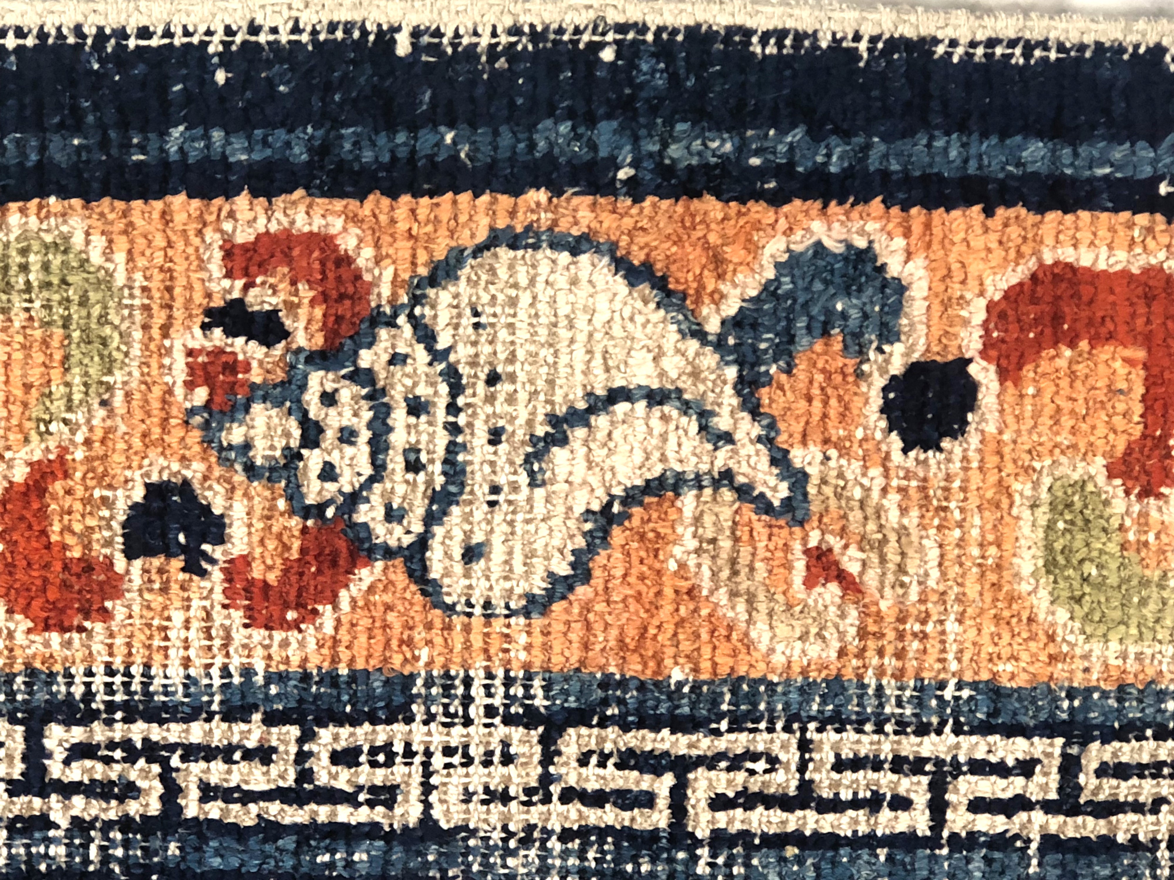 Tappeto Pekino in seta. Cina