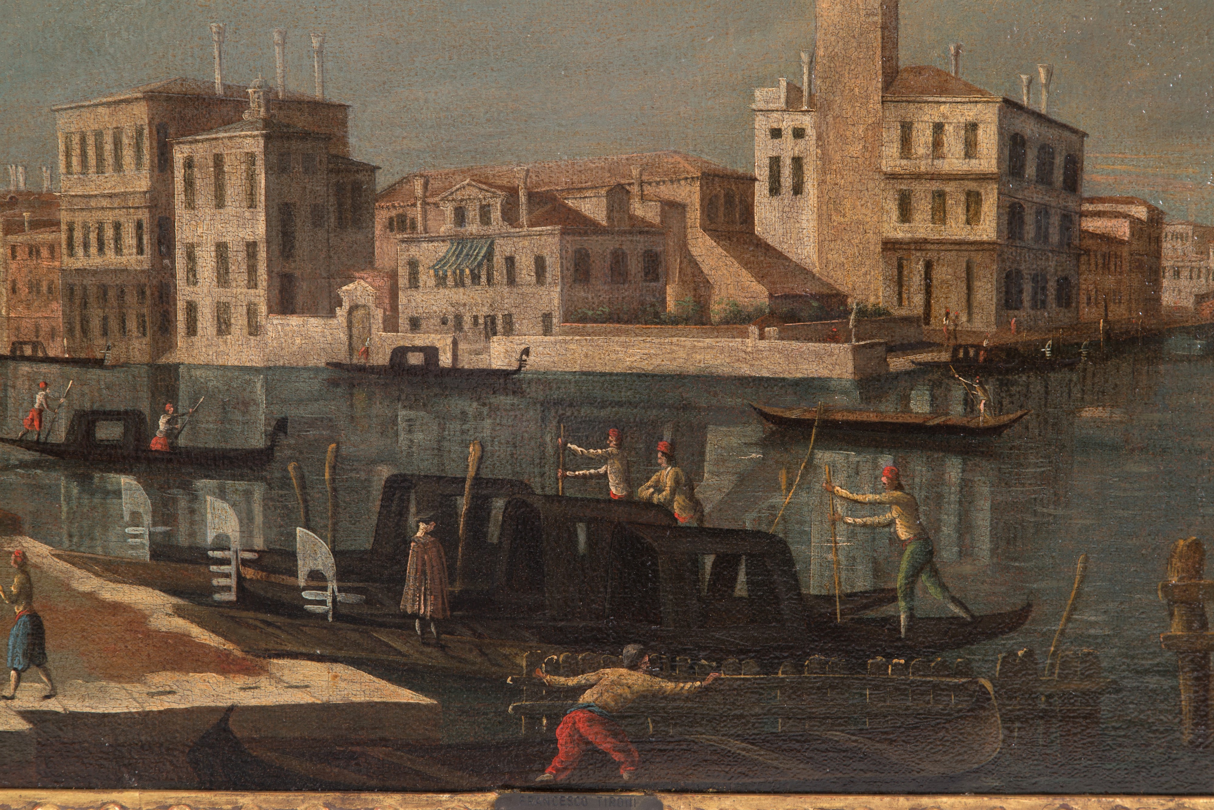 Francesco Tironi - Coppia di Dipinti "vedute di Venezia"