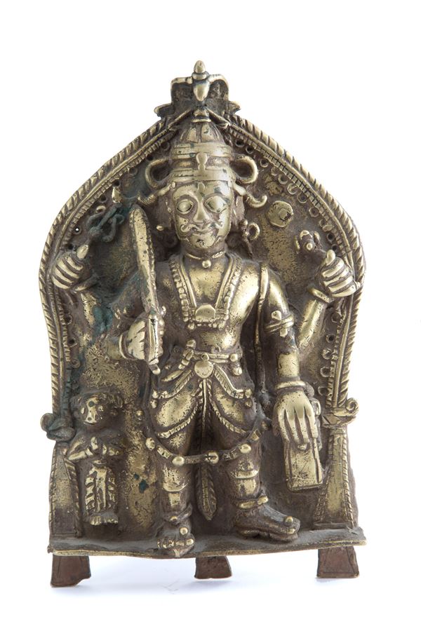 Bronze plaque "VIRABHADRA"