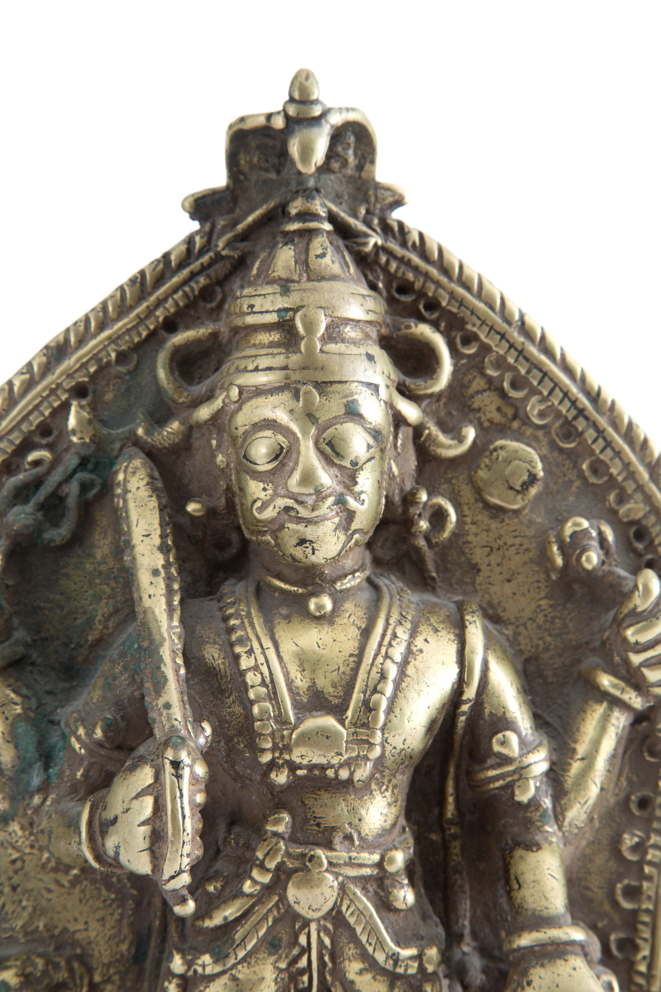 Placca in bronzo "VIRABHADRA"