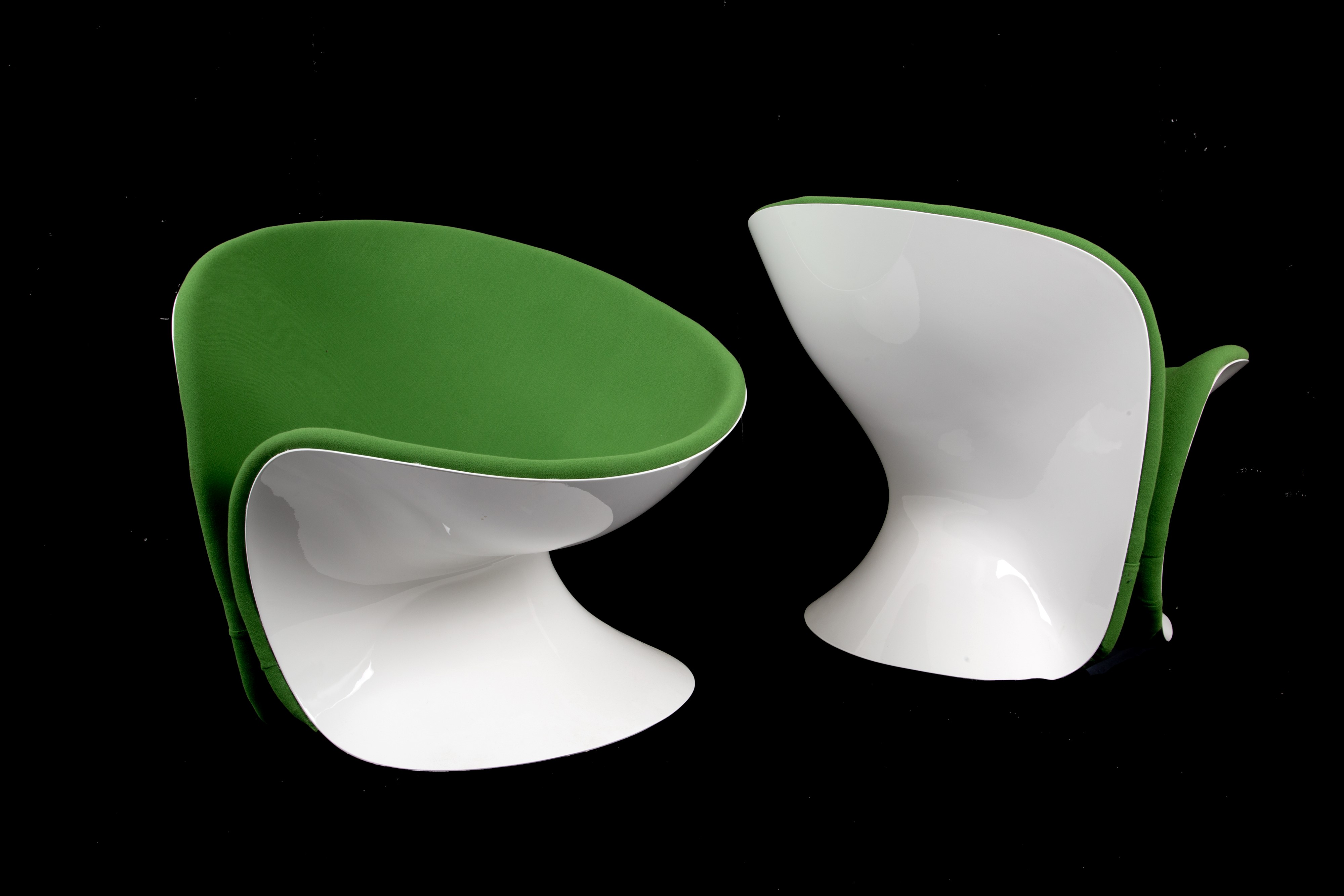 Jean-pierre Laporte - Coppia di Poltrone Girolle per Thonet