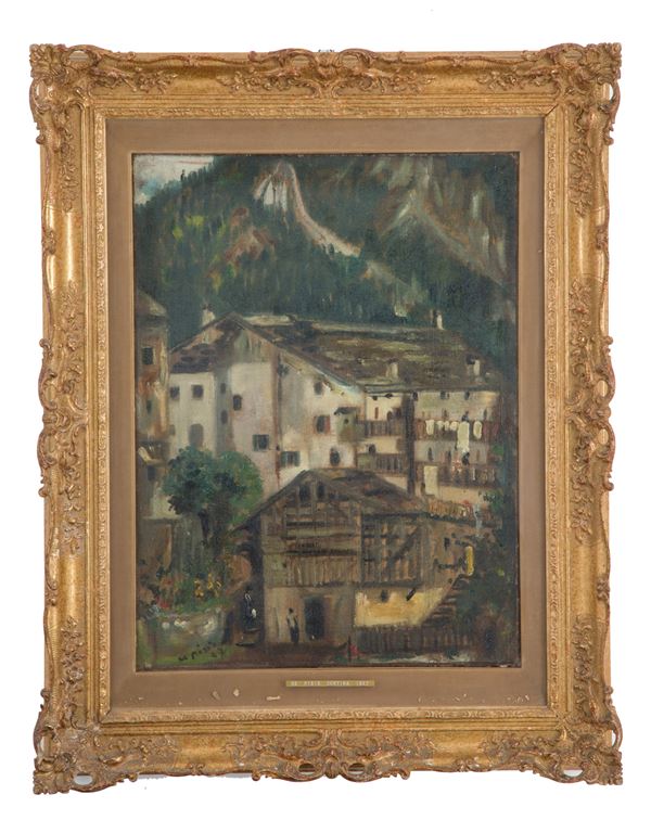 FILIPPO DE PISIS - Painting 'CORTINA'