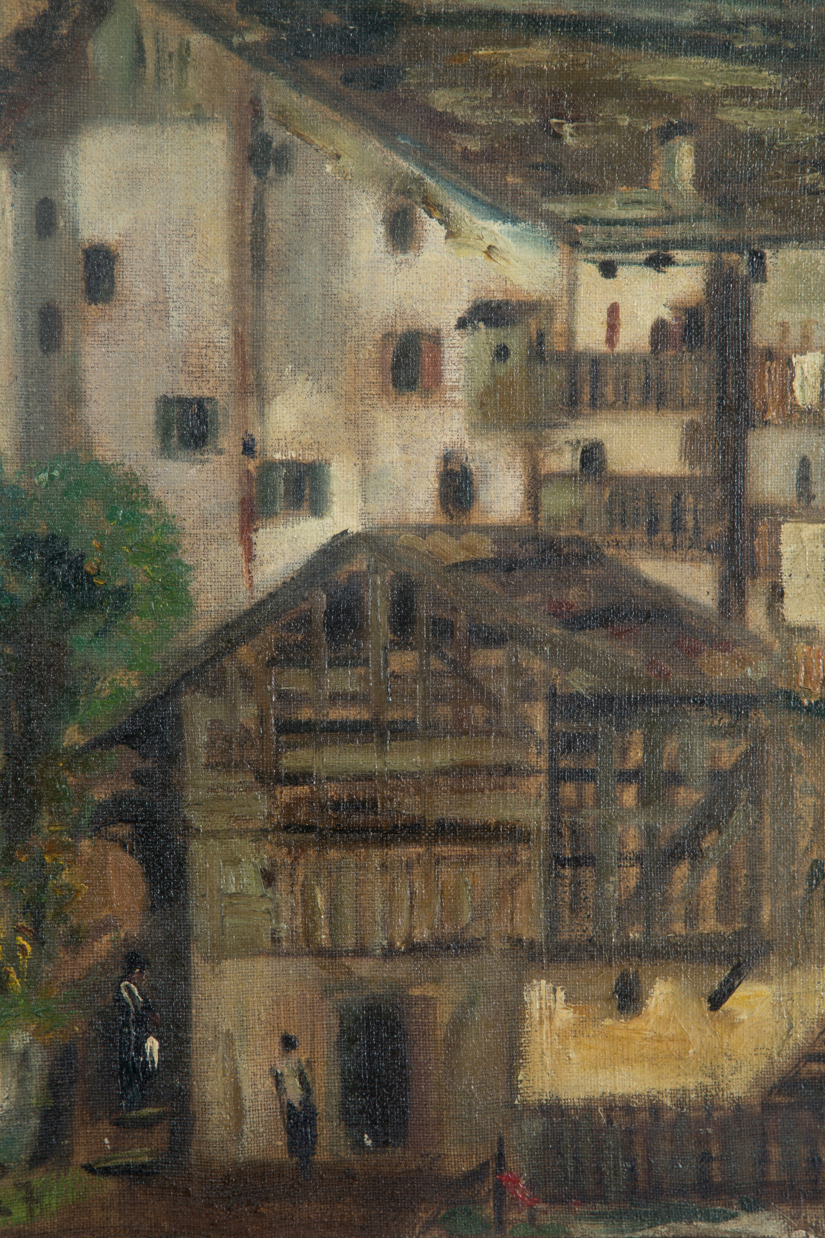 Filippo De Pisis - Dipinto 'cortina'